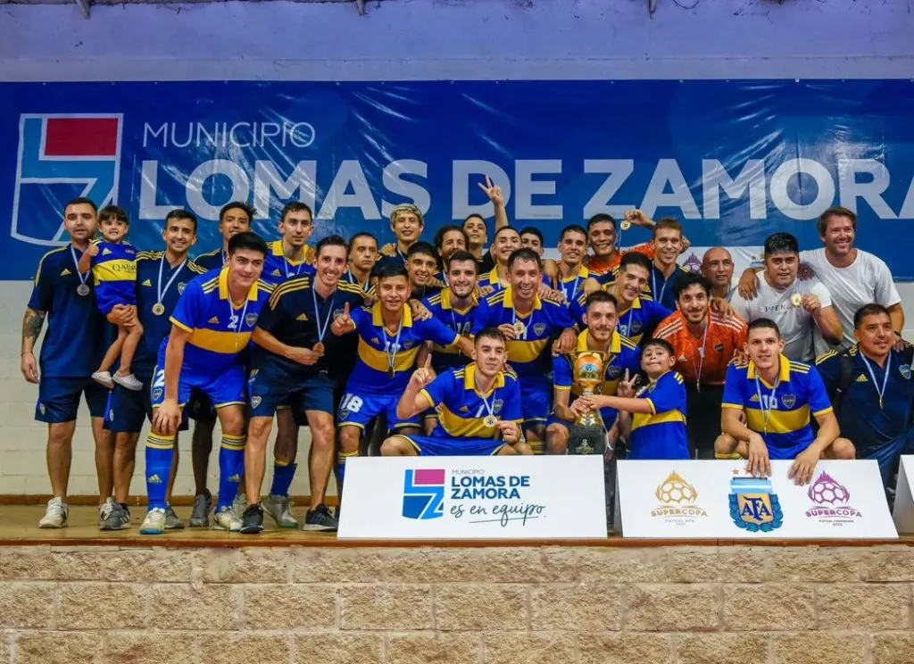 Boca logró la Supercopa 2023.