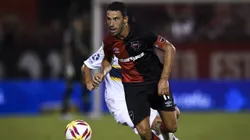 Maxi Rodríguez enfrentando a Boca.