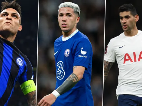 Nuevas cotizaciones: los 40 jugadores argentinos más valiosos del mundo