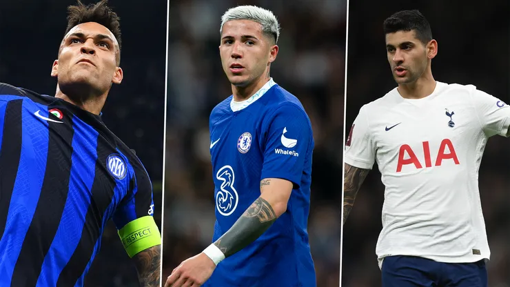Lautaro Martínez, Enzo Fernández y Cristian Romero son los más valiosos.