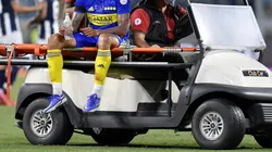 "Pateando un cartel": la insólita lesión de un jugador de Boca