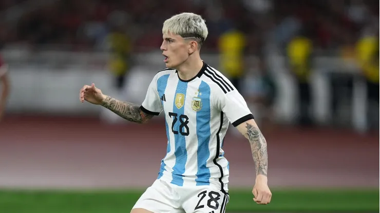 Garnacho, a un partido de ser blindado en la Selección Argentina