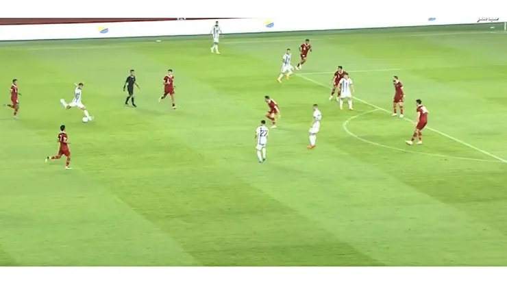 VIDEO | El BRUTAL golazo de Paredes que rompió el cero ante Indonesia