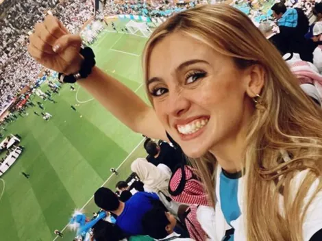 "Volví a nacer": el tuit de Morena Beltrán por los 6 meses del título en Qatar