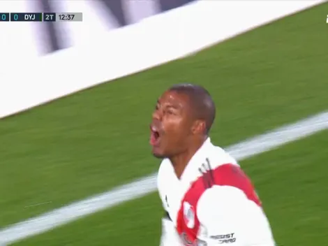 VIDEO | Más cerca de la vuelta olímpica: el gol de De La Cruz que definió el partido para River