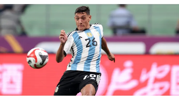 Nahuel Molina en la Selección Argentina.