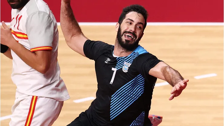 Ignacio Pizarro, integrante de la Selección Argentina de Handball.