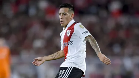 Esequiel Barco, uno de los pilares del River puntero de la Liga Profesional.