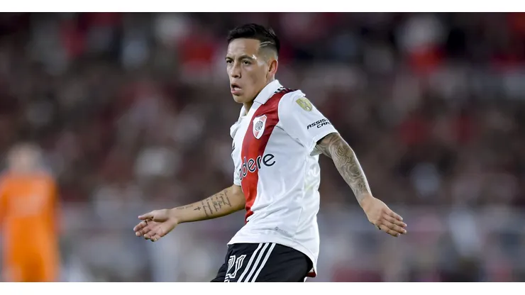 Esequiel Barco, uno de los pilares del River puntero de la Liga Profesional.