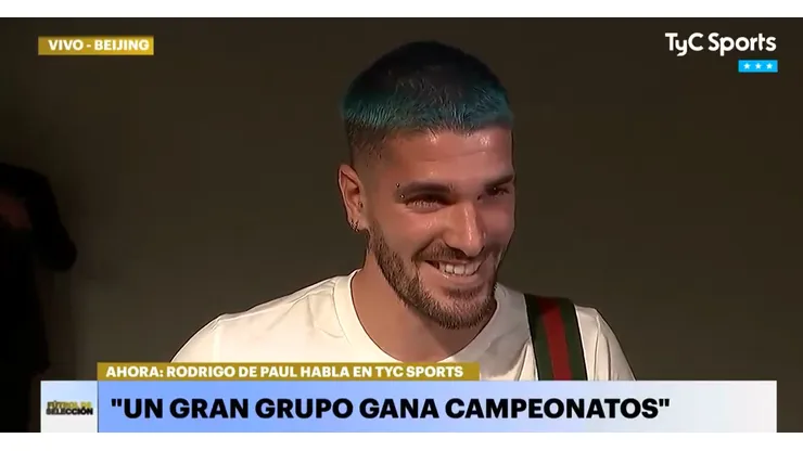 De Paul confirmó que el próximo corte de pelo será más polémico que el actual