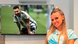 La jugada de Messi ante Australia que enloqueció a Morena Beltrán