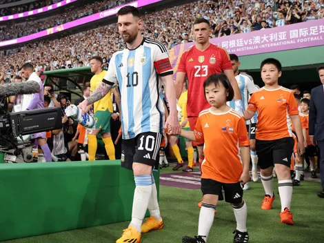 El insólito trofeo que se llevó la Selección tras ganarle a Australia: Maradona, Messi y un detalle increíble