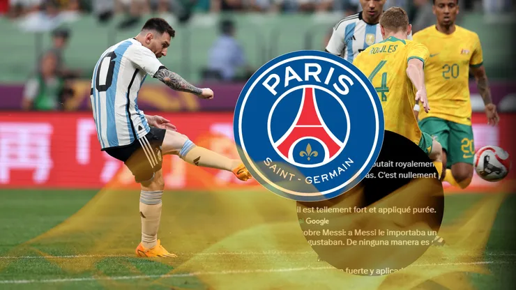 "Le importaba un c...": hinchas de PSG, en llamas contra Messi por su nivel en la Selección