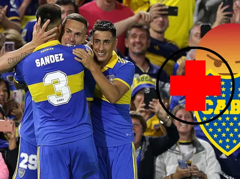 ¿Escándalo? En Boca "acusan" de fingir lesión a uno de sus jugadores