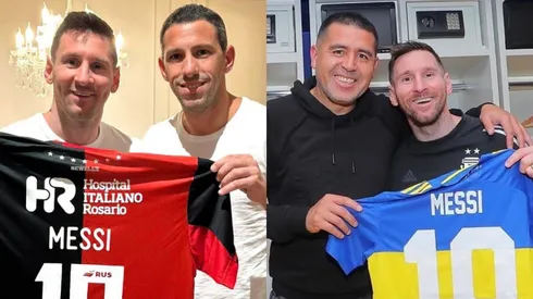 SE SUPO: la decisión que tomó Messi sobre las despedidas de Maxi Rodríguez y Riquelme