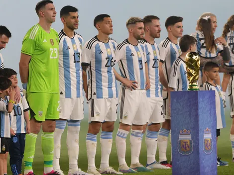 Scaloni confirmó el once de la Selección que jugará ante Australia en Beijing