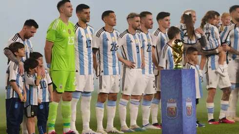 Scaloni confirmó el once de la Selección que jugará ante Australia en Beijing