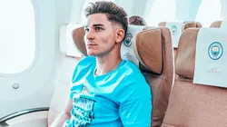 Julián Álvarez, el último en llegar a Beijing