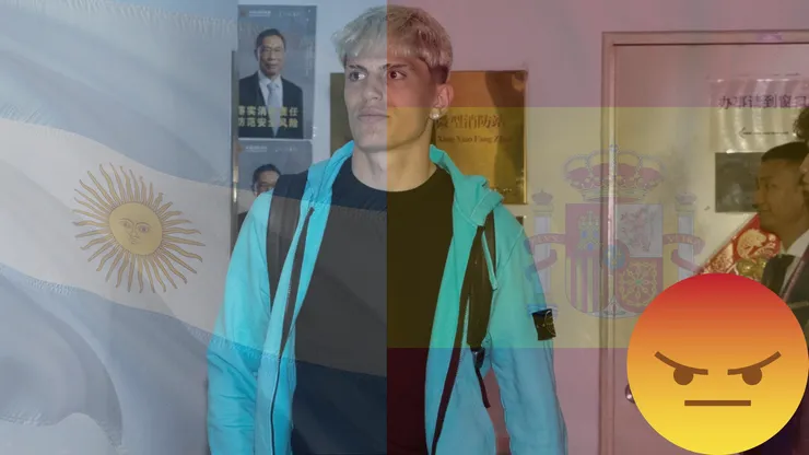 En España no cayeron bien las declaraciones de Garnacho