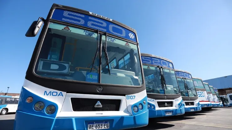 Paro de colectivos.