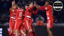 Cada vez más cerca: uno de los objetivos de River subió una foto mirando el partido ante Banfield