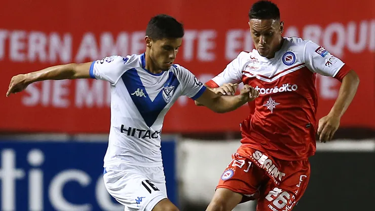 Partido jugado entre Vélez y Argentinos en 2019