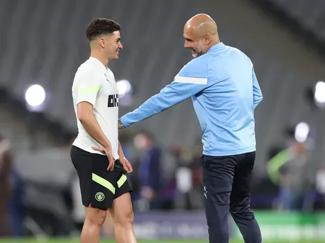 Lo reveló: Pep Guardiola contó por qué Julián Álvarez no jugó en la final de la Champions