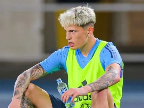 La historia de Garnacho que volvió loco a los hinchas argentinos