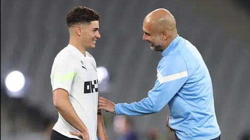 Julián Álvarez, al banco en la final de la Champions