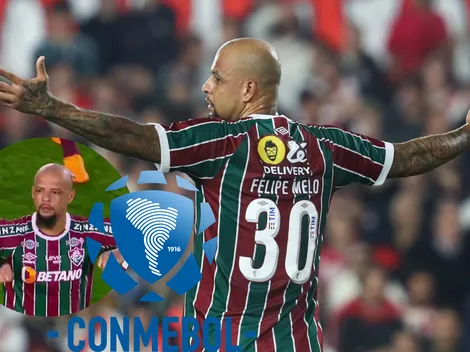 La advertencia que recibió Felipe Melo de CONMEBOL tras sus gestos a River