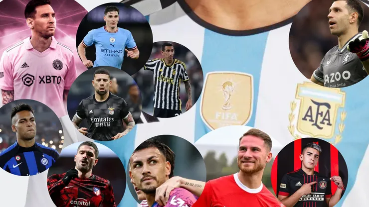 Los 10 jugadores de la Selección que pueden cambiar de club en el mercado de pases