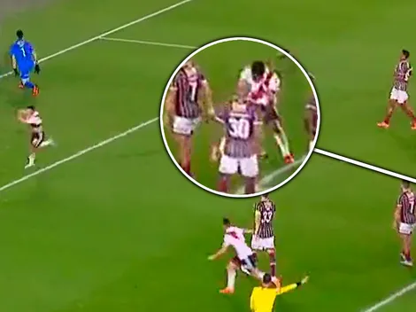 No se vio: el VIDEO de Borja gritándole el gol en la cara a Felipe Melo