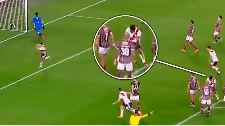 No se vio: el VIDEO de Borja gritándole el gol en la cara a Felipe Melo