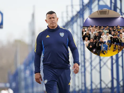 "EQUIPO...": El emotivo posteo de Almirón tras la clasificación de Boca a octavos de la Libertadores