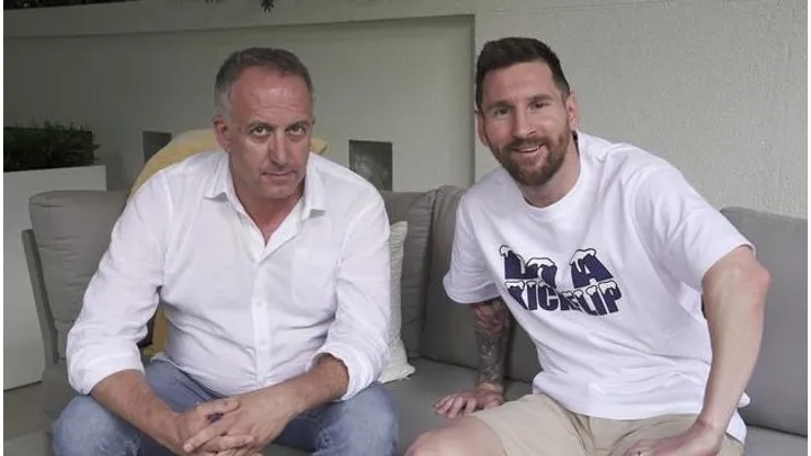 Lionel Messi y su primera nota tras la noticia.