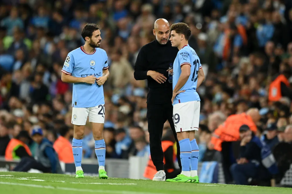 Guardiola destacó el rendimiento de su equipo, pero reconoció el buen equipo que tiene el Chelsea. (Photo by Michael Regan/Getty Images)