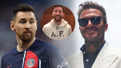 VIDEO | El mensaje viral de Messi para Beckham por el Inter Miami: "Un llamadito"