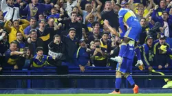 El festejo alocado tras el gol de Weigandt.