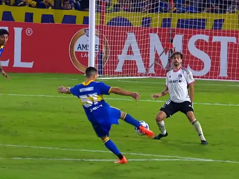 VIDEO | El TREMENDO GOLAZO de Weigandt que rompió el cero de Boca ante Colo Colo