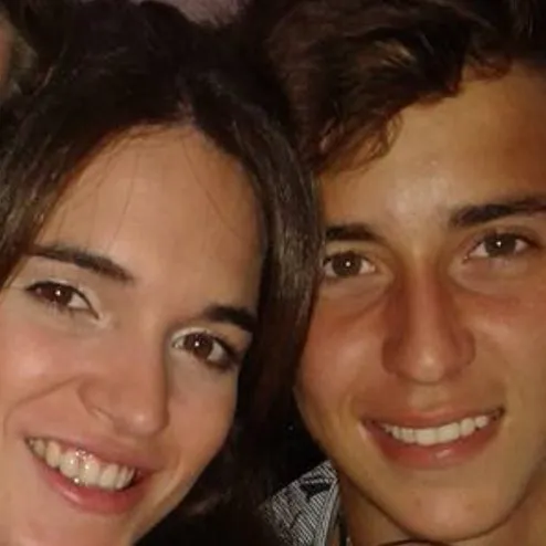 Tomás y su hermana Magalí.