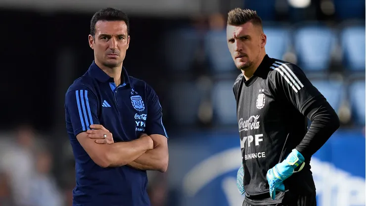 Scaloni explicó la ausencia de Franco Armani en la Selección