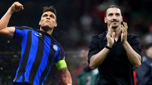 "Le mando un saludo": el pícaro mensaje de Lautaro Martínez a Ibrahimovich por su retiro