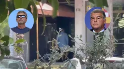 Expectativa mundial: Jorge Messi se reunió con Joan Laporta en Barcelona