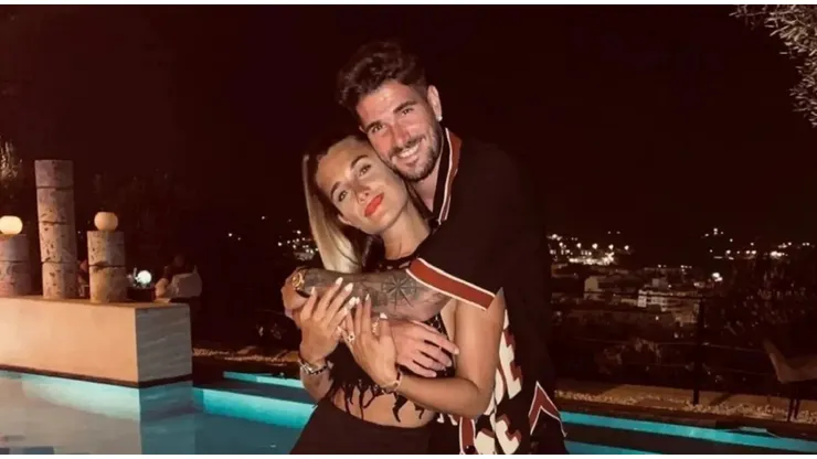 Rodrigo De Paul y Cami Homs, en el pasado.