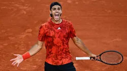 Francisco Cerúndolo, uno de los que más avanzaron.