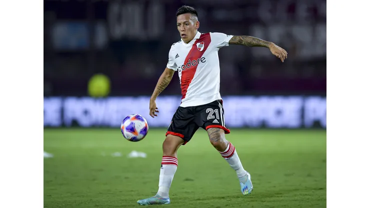 Esequiel Barco, uno de los titulares contra Defensa y Justicia.