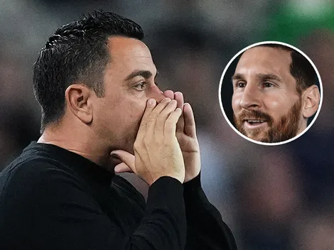 Xavi volvió a llamar a Messi por teléfono y reveló qué le dijo