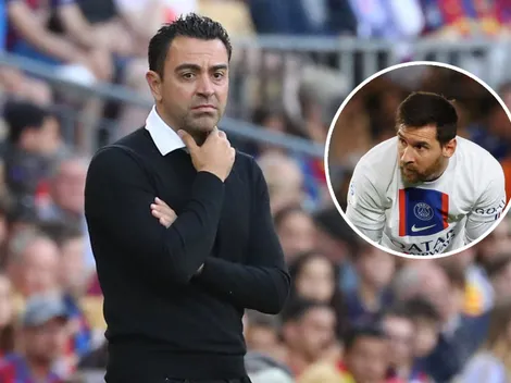 La última palabra de Xavi Hernández sobre Messi: "Yo lo veo igual que siempre"