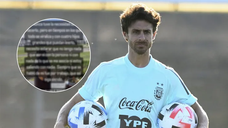 Aimar rompió el silencio después de la acusación que le hicieron en redes sociales
