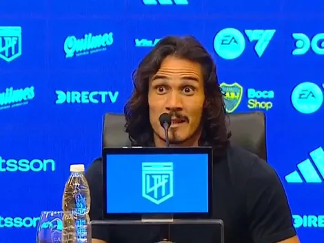 El equipo europeo con el que Cavani comparó a Boca en su presentación